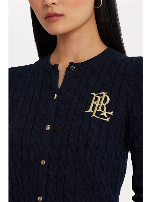 Cardigan with logo LAUREN RALPH LAUREN | 200932225002NY